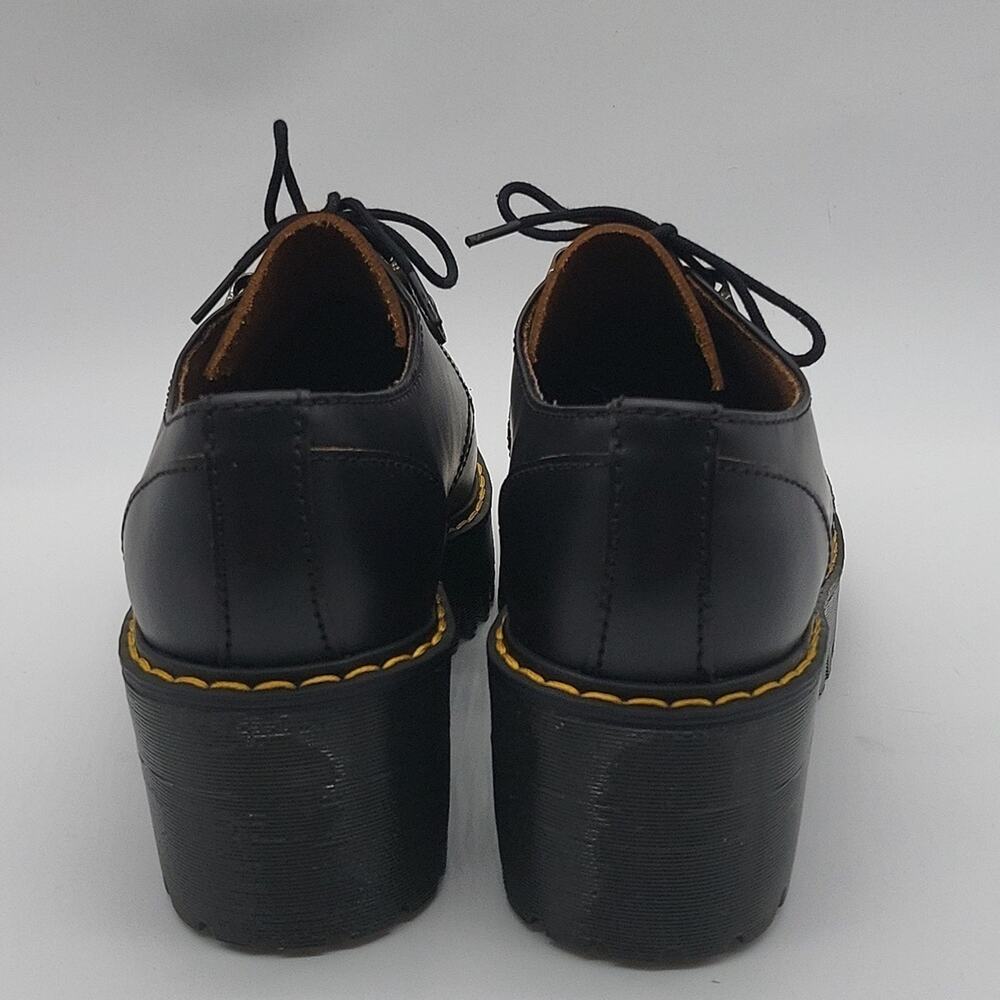 Dr. Martens Leona Lo Vintage Smoth Women's Shoes Size 9 Black Color NWT - Picture 7 of 15